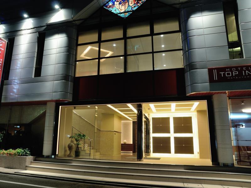 Hotel Top Inn Matsuyama  Exteriör bild